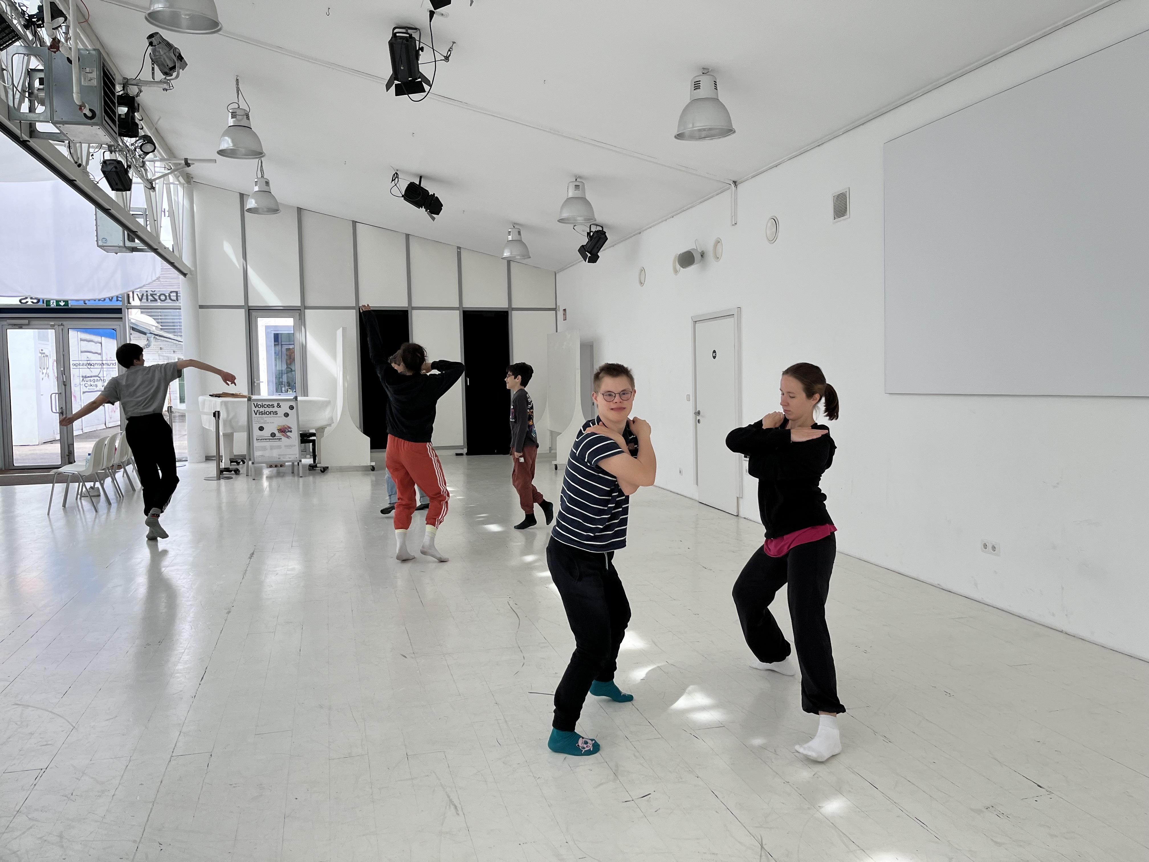 Foto Tanzworkshop Brunnenpassage