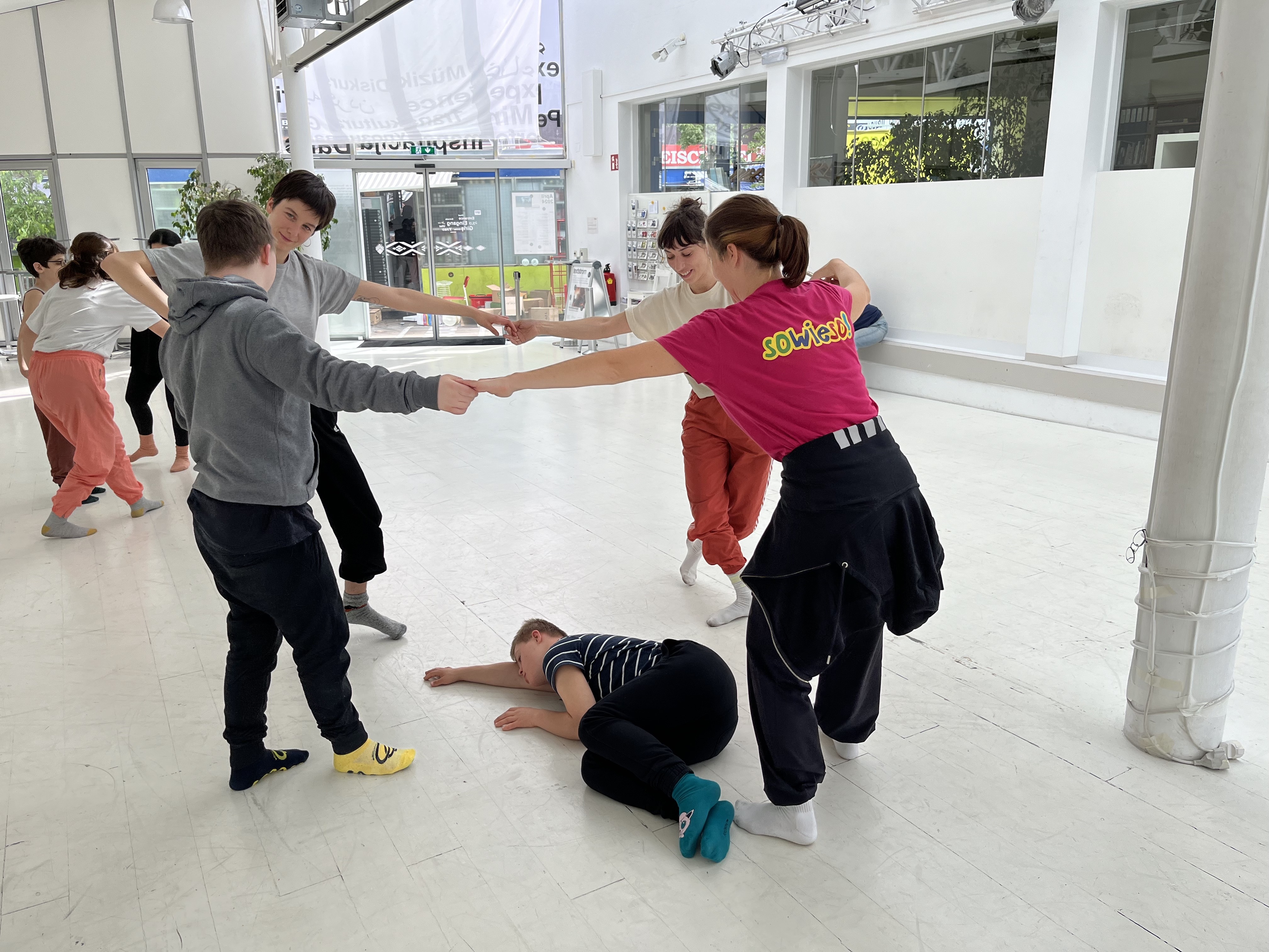Foto Tanzworkshop Brunnenpassage