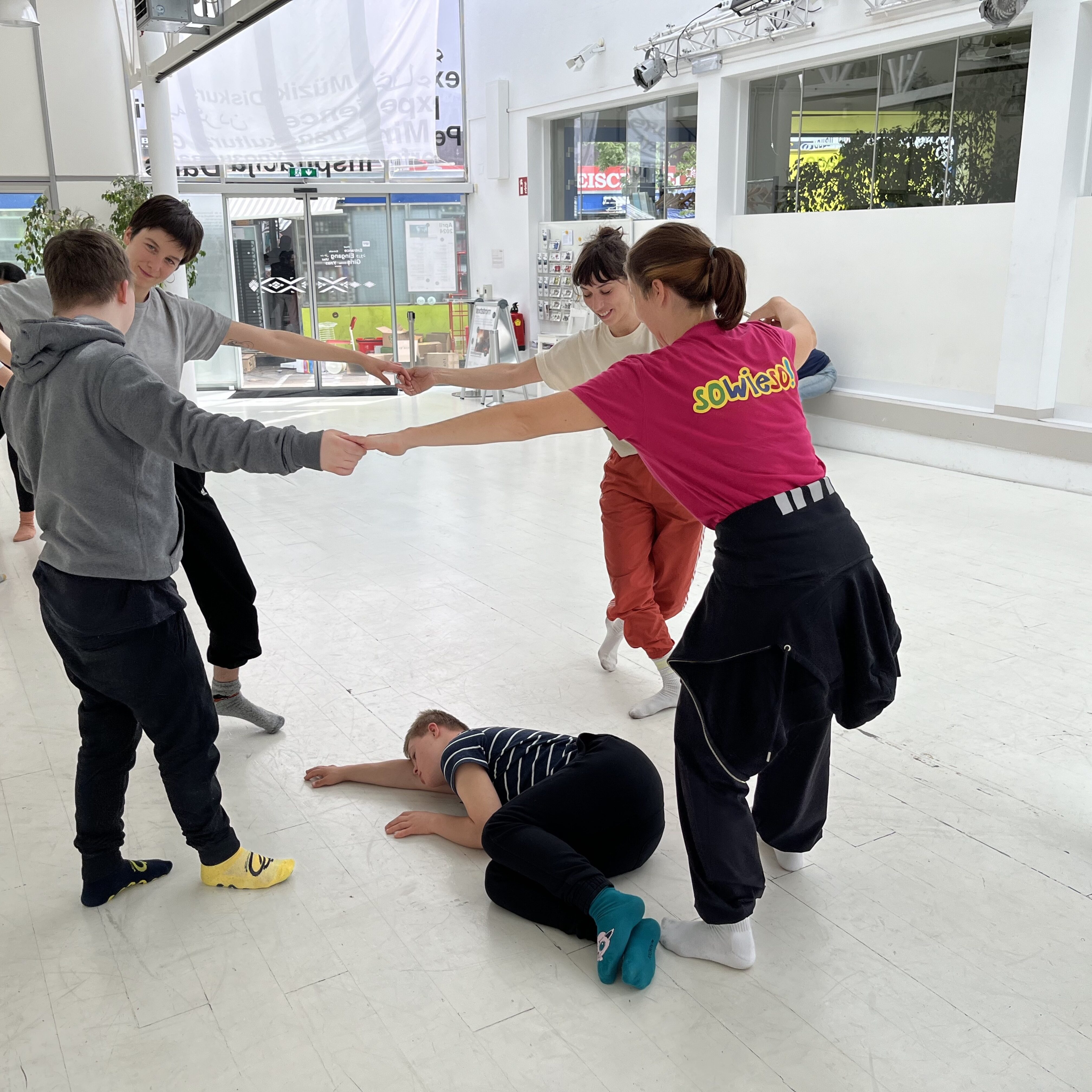 Foto Tanzworkshop Brunnenpassage